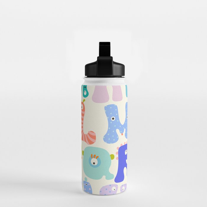 Little Creatures Alphabet Water Bottle Gallery Image 2