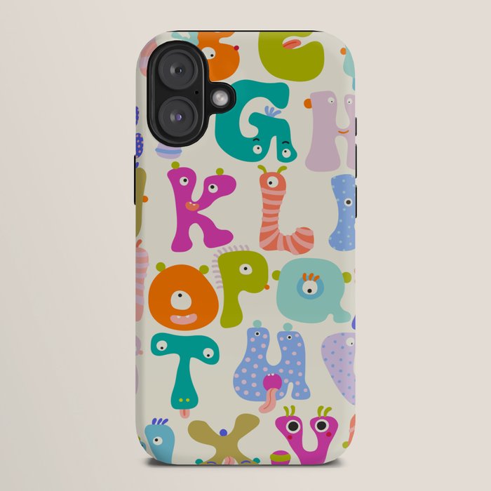 Little Creatures Alphabet iPhone Case Gallery Image 10