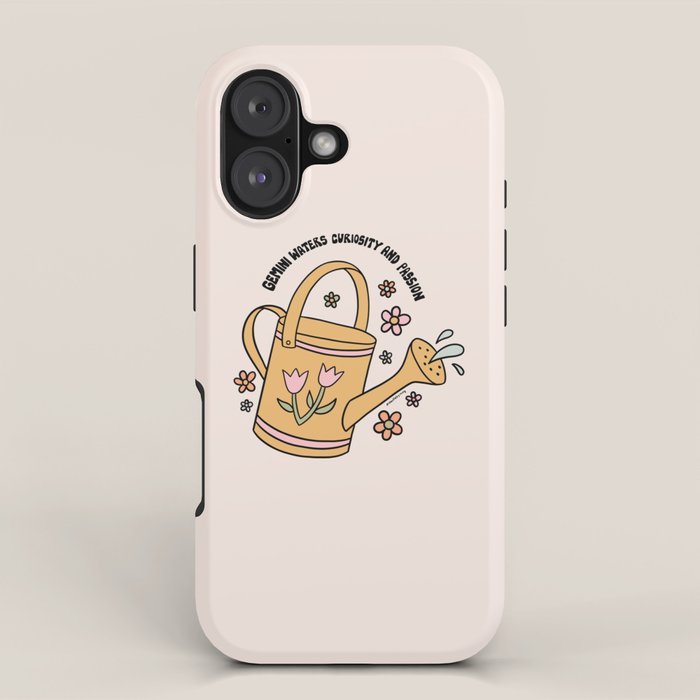 Gemini Watering Can iPhone Case Gallery Image 1