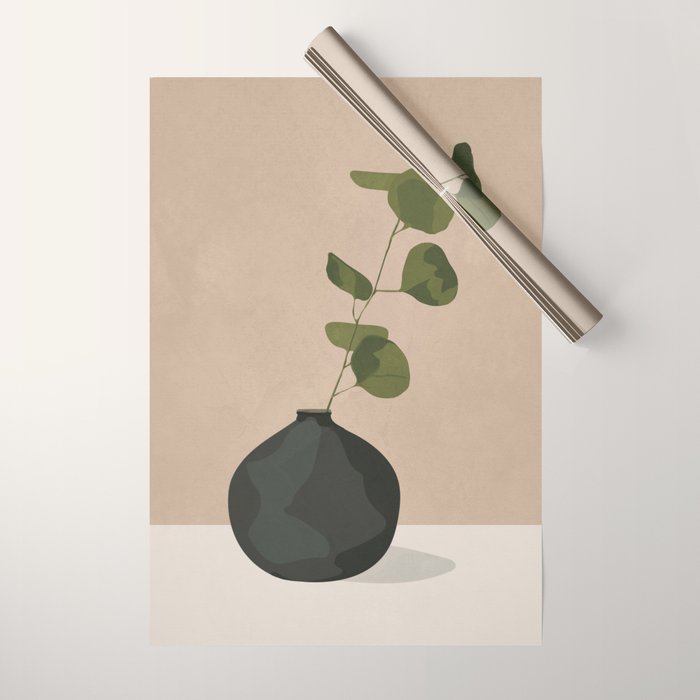 Eucalyptus Decoration II Wrapping Paper Gallery Image 1