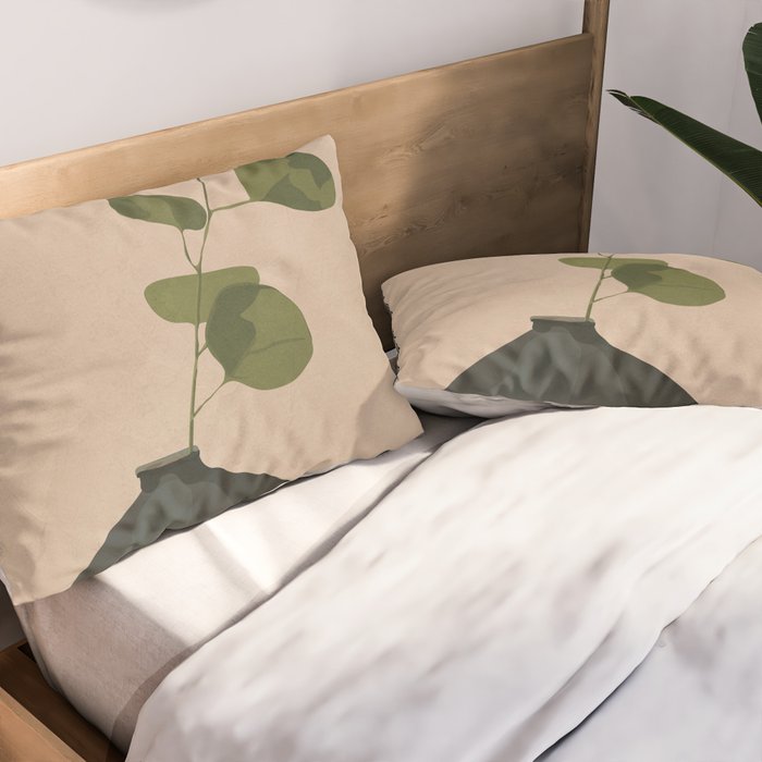 Eucalyptus Decoration II Pillow Sham Gallery Image 2