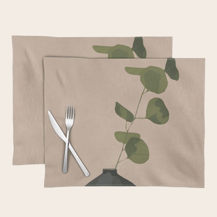  Eucalyptus Decoration II Placemat Gallery Image 1