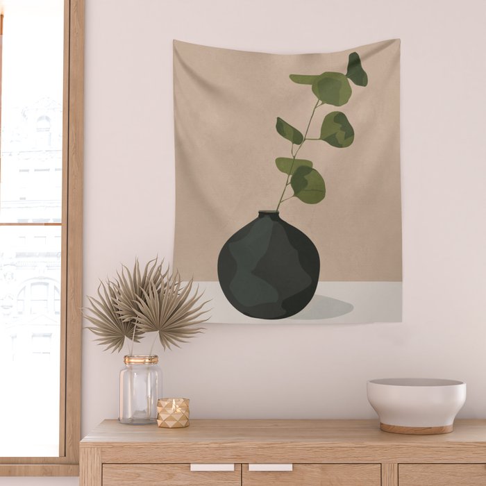  Eucalyptus Decoration II Wall Tapestry Gallery Image 2