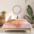 Abstraction_Floral_Blossom Comforter Gallery Image 3