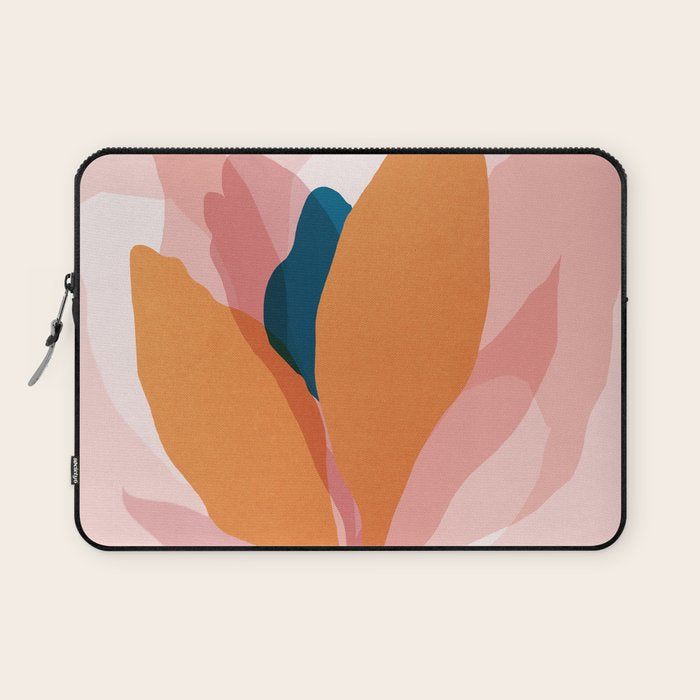 Abstraction_Floral_Blossom Laptop Sleeve Gallery Image 1