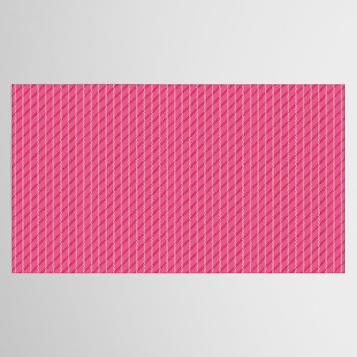 Playful Pink Plaid Tablecloth Gallery Image 2