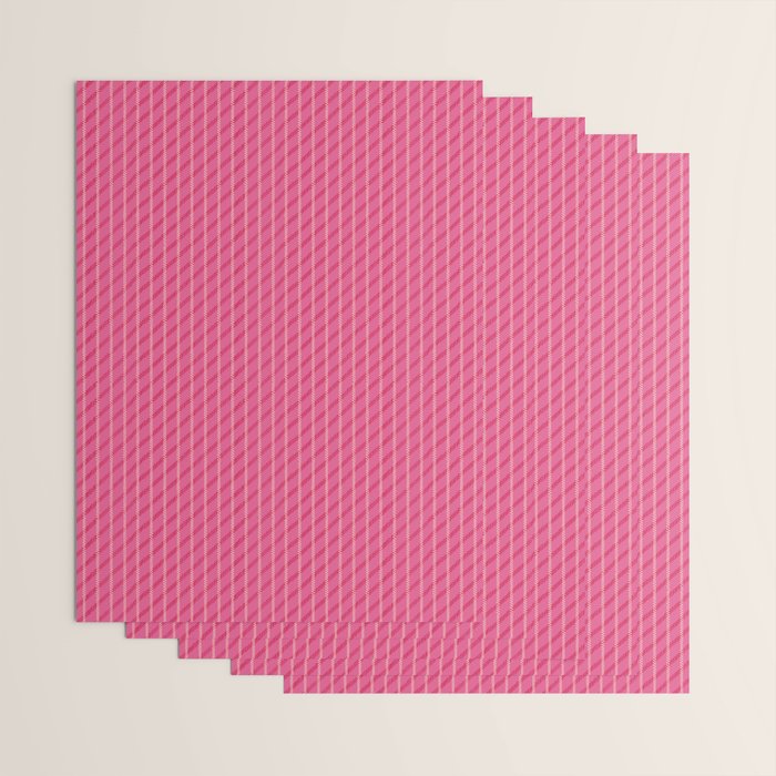 Playful Pink Plaid Wrapping Paper Gallery Image 3