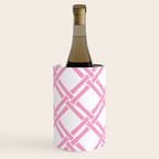 Classic Bamboo Trellis Pattern 291 Pink Wine Chiller Gallery Image 3