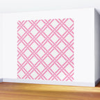 Classic Bamboo Trellis Pattern 291 Pink Wall Mural Gallery Image 2
