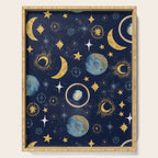 Starry night sky ABS 1 Serving Tray Gallery Image 1
