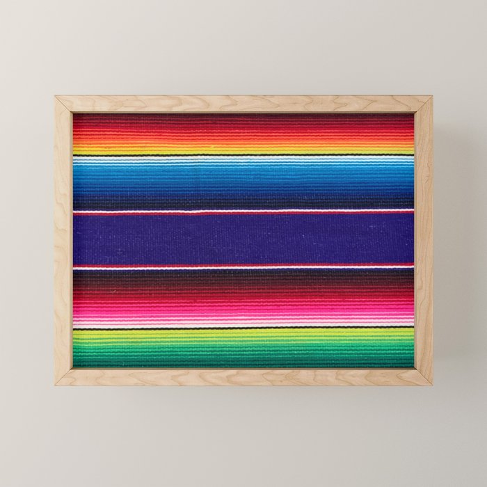 Serape of Mexico Mini Art Print Gallery Image 1
