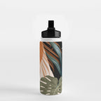 Jungle Abstract 14 Water Bottle Gallery Image 2