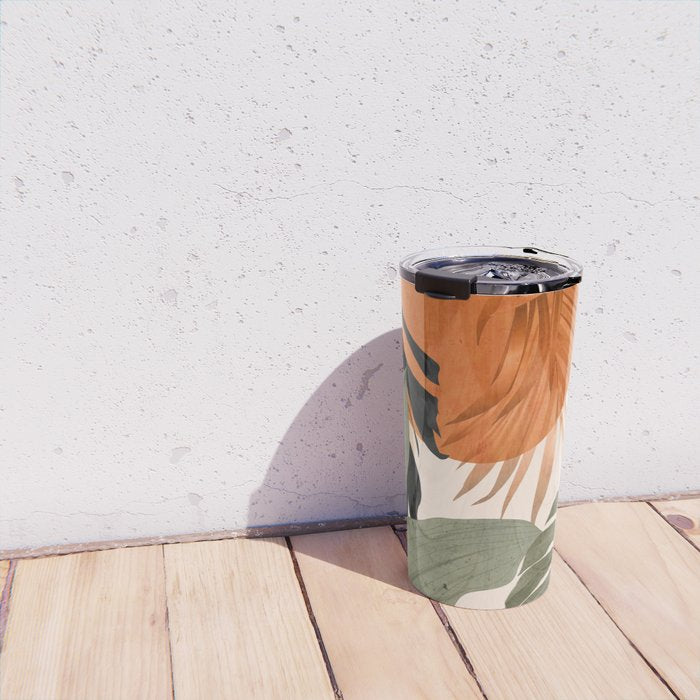 Jungle Abstract 14 Travel Mug Gallery Image 4