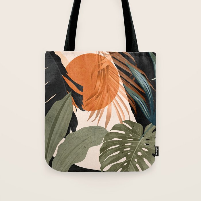 Jungle Abstract 14 Tote Bag Gallery Image 1