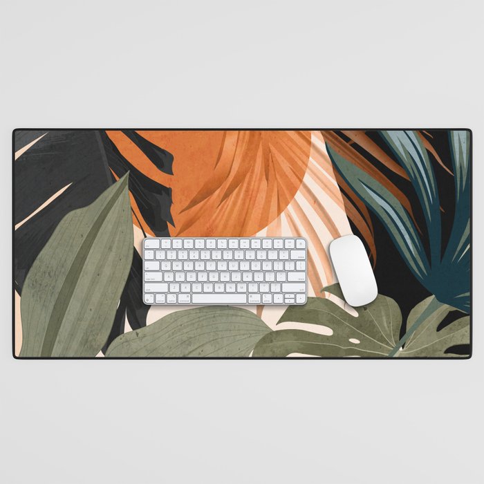 Jungle Abstract 14 Desk Mat Gallery Image 1