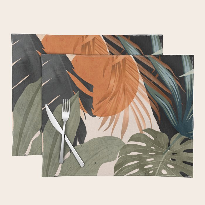 Jungle Abstract 14 Placemat Gallery Image 1
