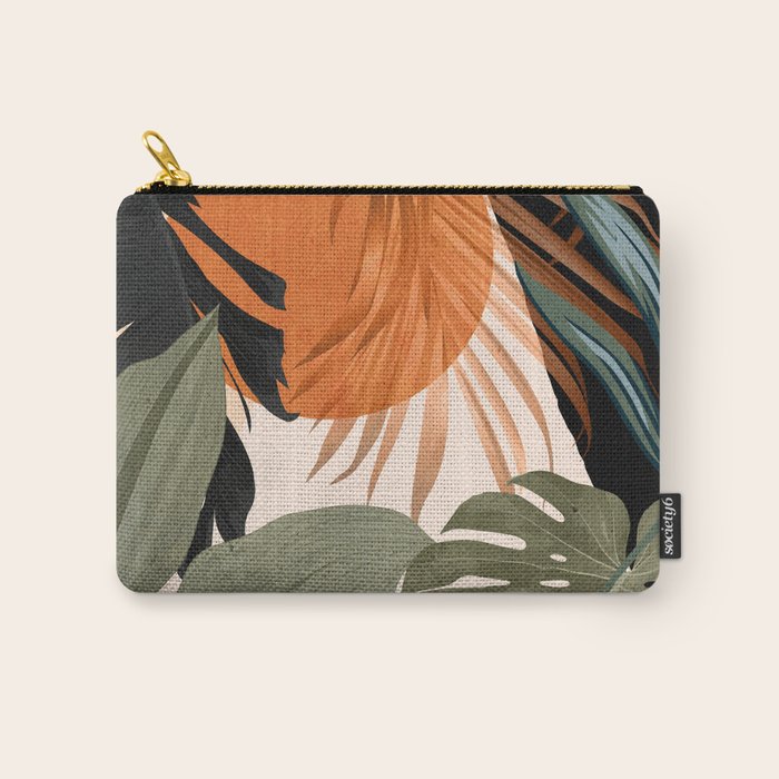 Jungle Abstract 14 Carry All Pouch Gallery Image 1