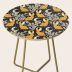 Jackalope - black & marigold  Side Table Gallery Image 2