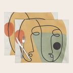 Abstract Faces 19 Placemat Gallery Image 1