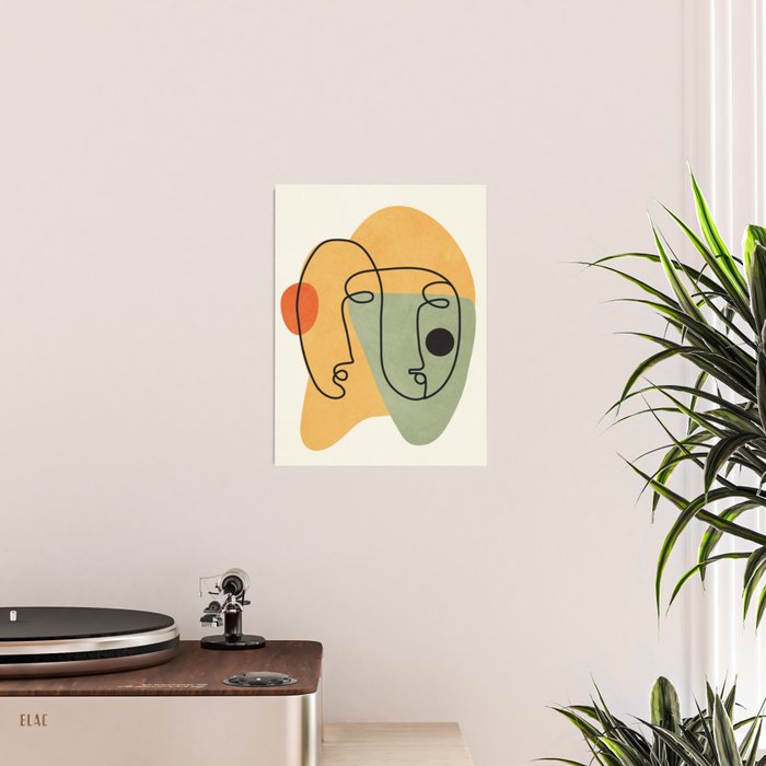 Abstract Faces 19 Poster Gallery Image 2