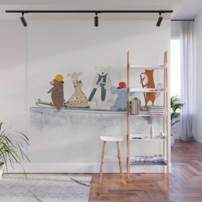 little big surfboard Wall Mural Gallery Image 1