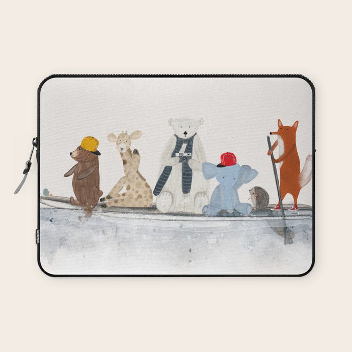 little big surfboard Laptop Sleeve Gallery Image 1