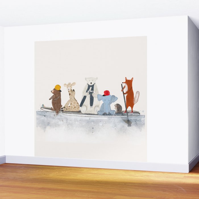 little big surfboard Wall Mural Gallery Image 2