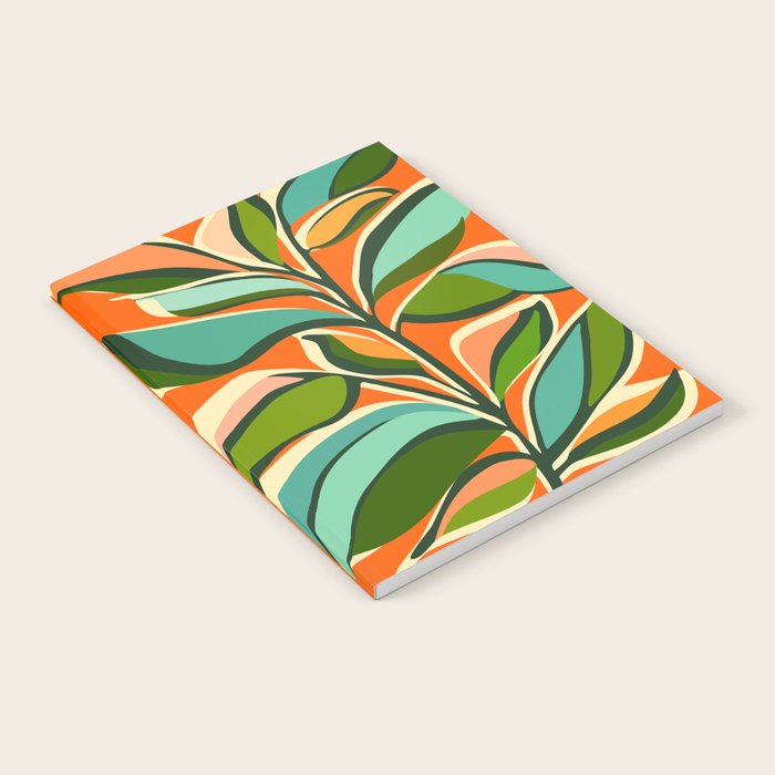 Thankful Garden - Abstract Botanical Illustration Notebook Gallery Image 2
