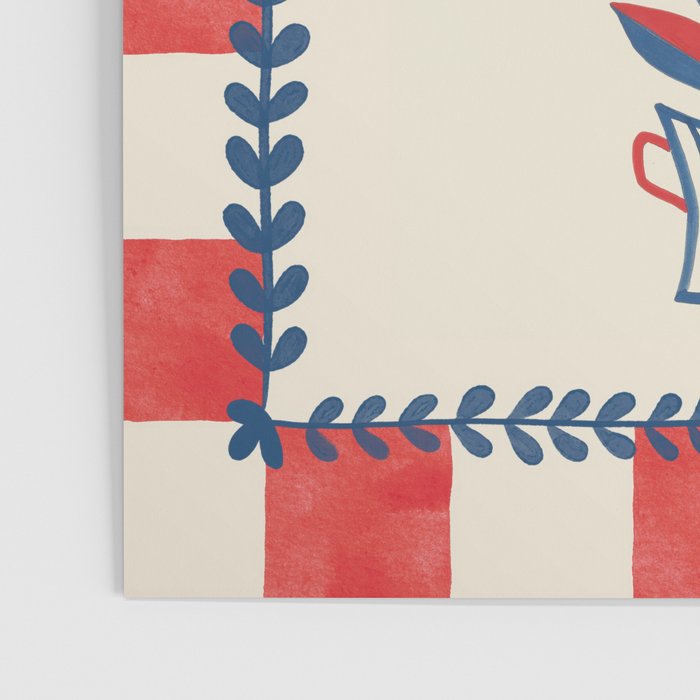 Folksy Tulip Poster Gallery Image 3