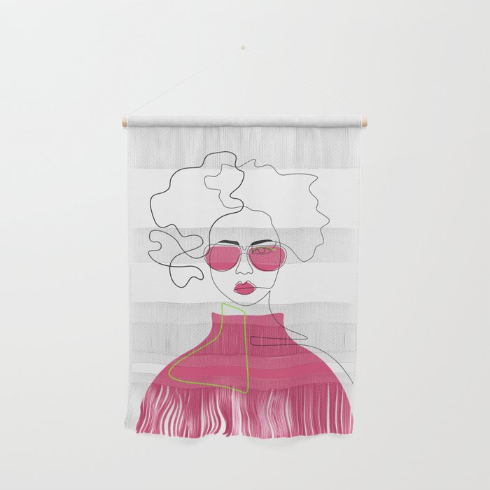 Style The Pink Wall Hanging Gallery Image 1