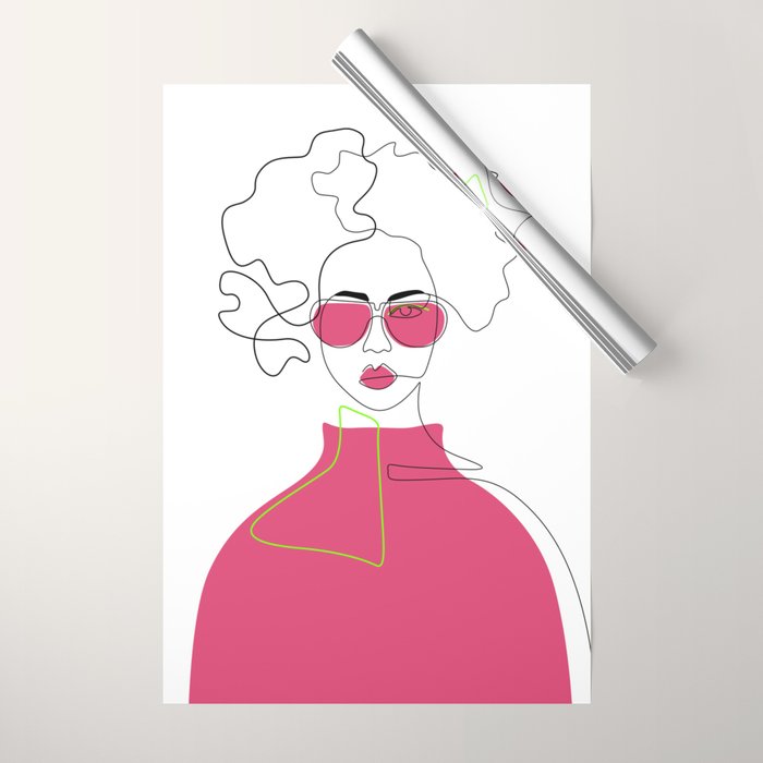 Style The Pink Wrapping Paper Gallery Image 1