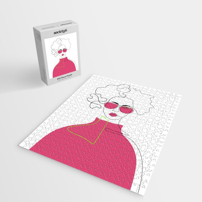 Style The Pink Jigsaw Puzzle Gallery Image 2