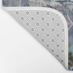 Thielsen from Crater Lake Bath Mat Gallery Image 2