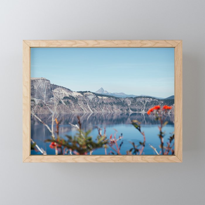 Thielsen from Crater Lake Mini Art Print Gallery Image 1