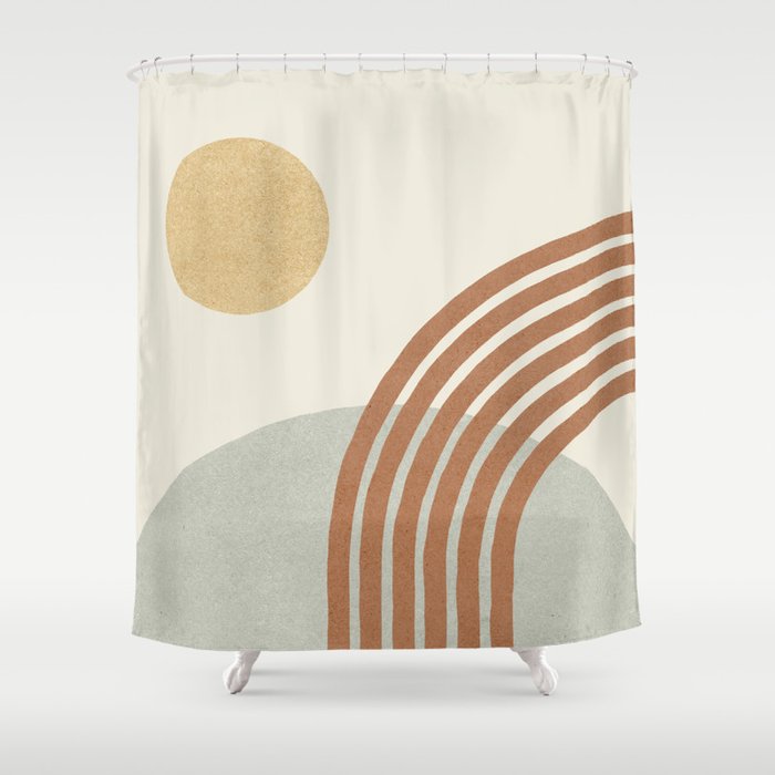 Sunny Hill Shower Curtain Gallery Image 1