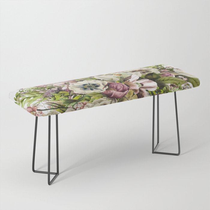 Messina Vintage Floral Bench Gallery Image 1