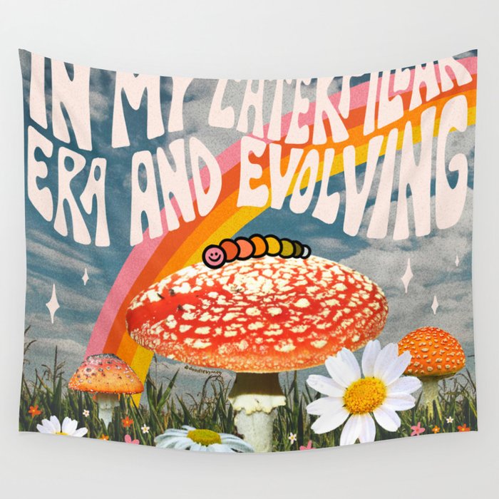 Caterpiller Era Wall Tapestry Gallery Image 4