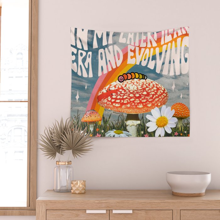 Caterpiller Era Wall Tapestry Gallery Image 2