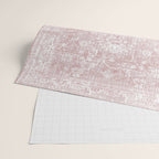 Antique French Oriental Faded Rose Wrapping Paper Gallery Image 2