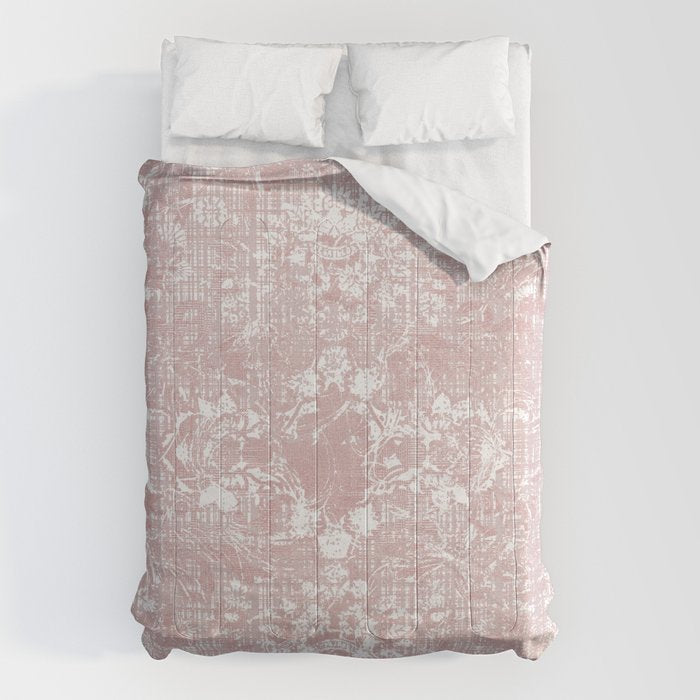 Antique French Oriental Faded Rose Comforter Gallery Image 6