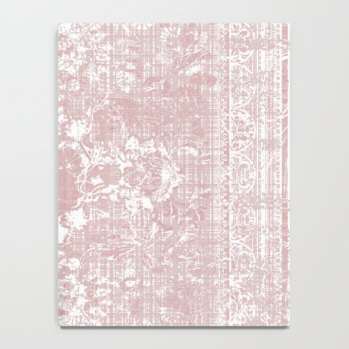 Antique French Oriental Faded Rose Notebook Gallery Image 4