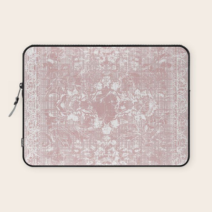 Antique French Oriental Faded Rose Laptop Sleeve Gallery Image 1