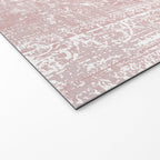 Antique French Oriental Faded Rose Welcome Mat Gallery Image 2
