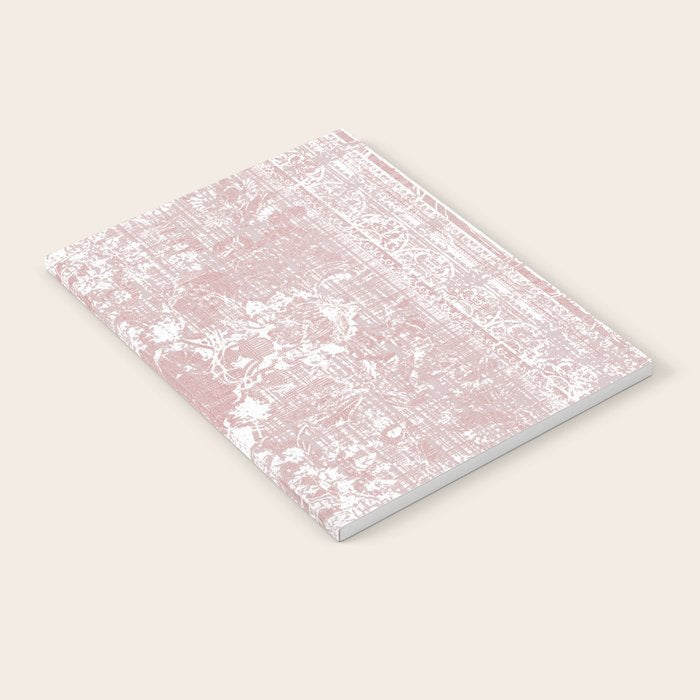 Antique French Oriental Faded Rose Notebook Gallery Image 1