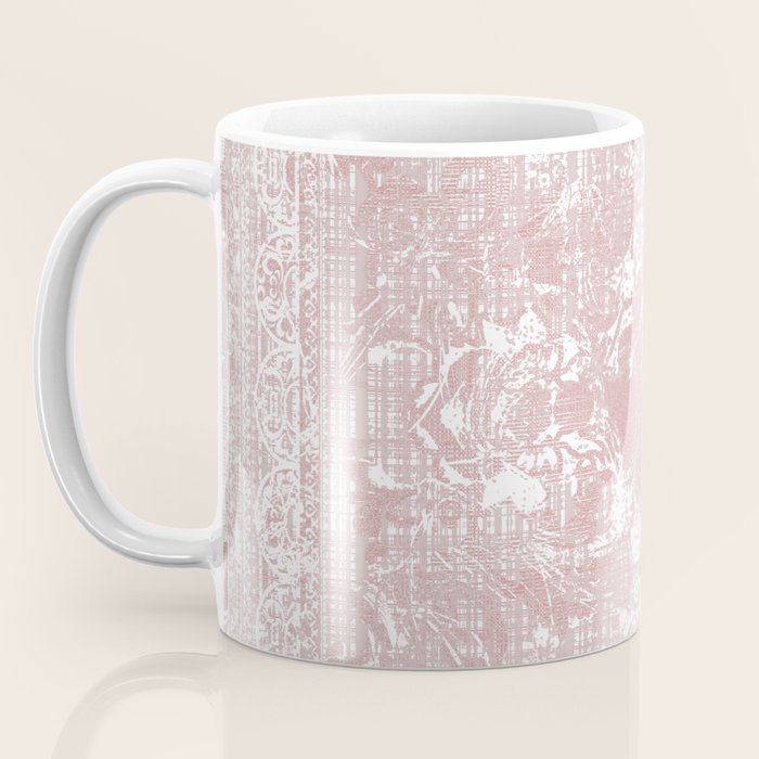 Antique French Oriental Faded Rose Coffee Mug Gallery Image 3