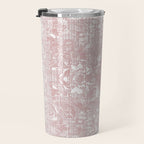 Antique French Oriental Faded Rose Travel Mug Gallery Image 3