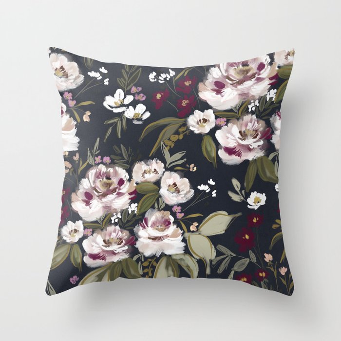 Heritage Bloom I Throw Pillow Gallery Image 6