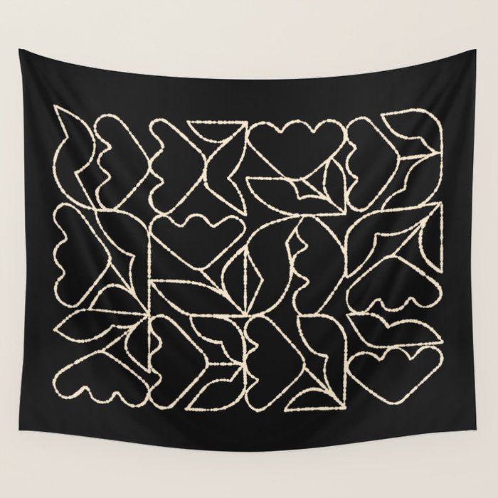 Tulip Grid Wall Tapestry Gallery Image 4