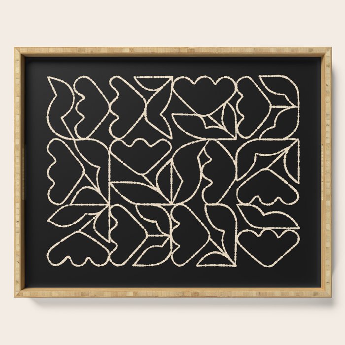Tulip Grid Serving Tray Gallery Image 1