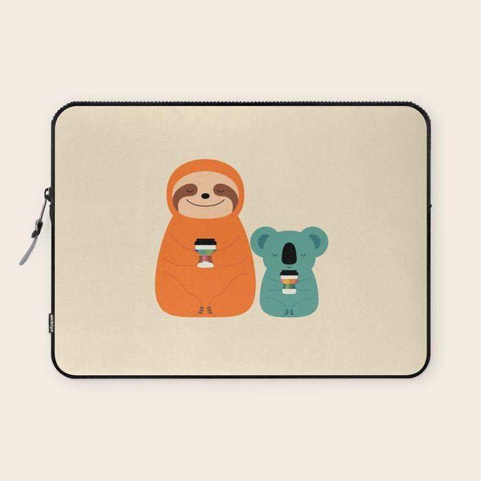 Coffee Buddy Laptop Sleeve Gallery Image 1